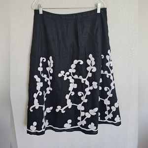 Peter Nygard linen skirt size 10